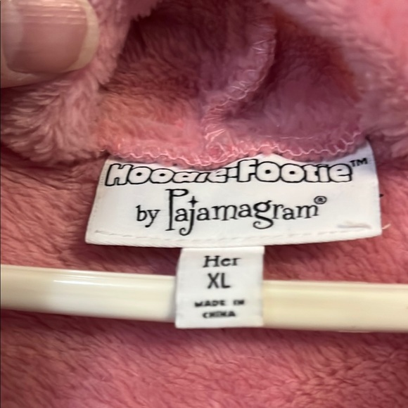 Cozy Pink Hoodie-Footie by Pajamagrams - Picture 9 of 9